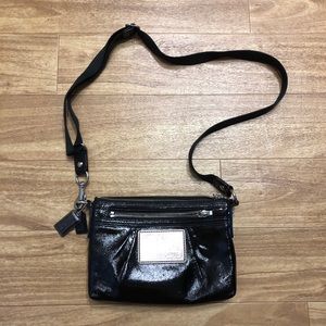 Coach Poppy Patent Leather Crossbody Purse